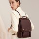 Genuine leather college style computer bag for women - Memoo.com